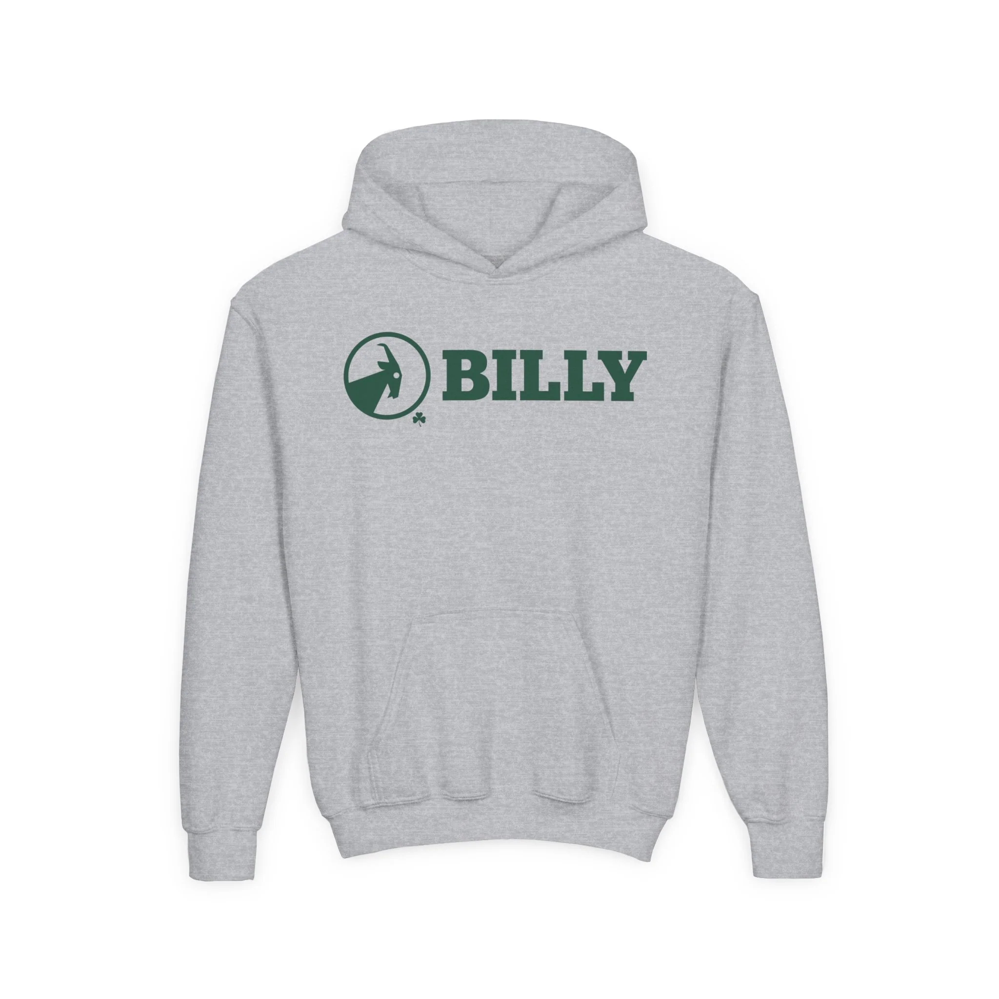 BILLY Core Youth Heavy Blend Hooded Sweatshirt (Clover Rainbow) - AVAILABLE IN 2 COLORS - Image 6