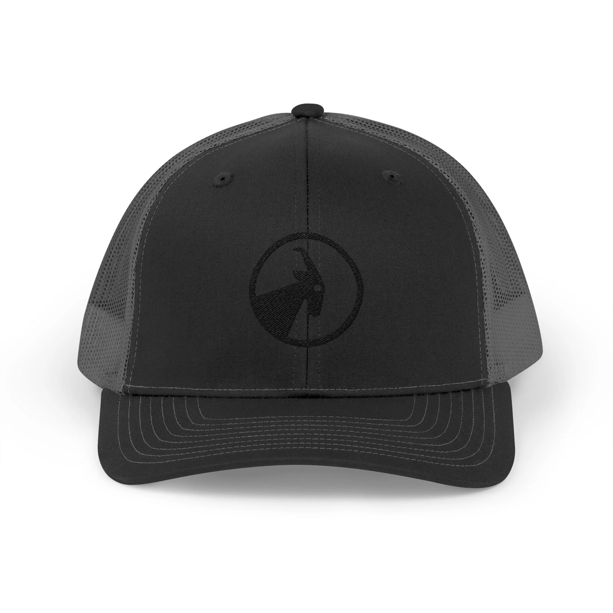 BILLY Snapback Trucker Cap (Black Goat - Embroidery) — AVAILABLE IN 8 COLORS - Image 11