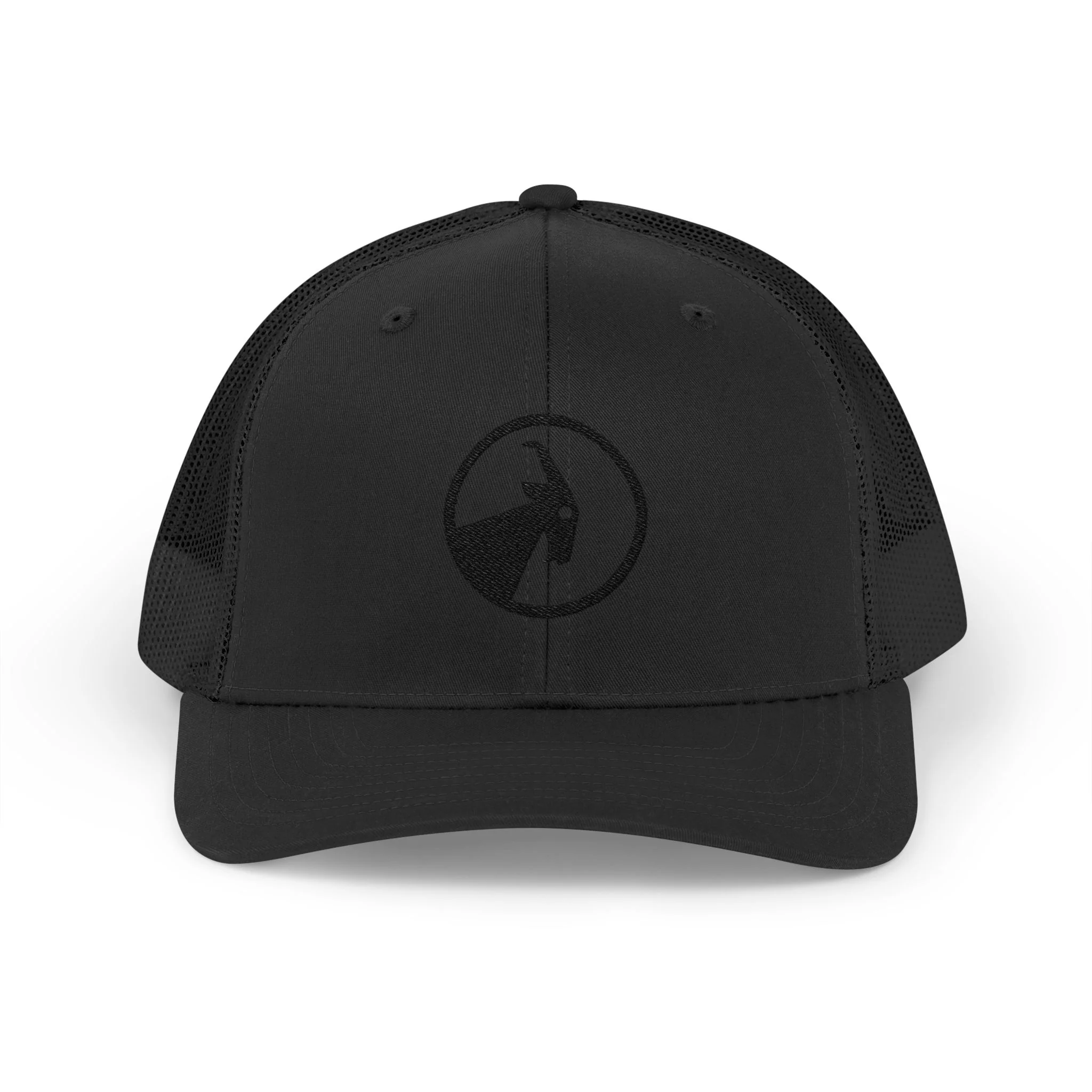 BILLY Snapback Trucker Cap (Black Goat - Embroidery) — AVAILABLE IN 8 COLORS - Image 5
