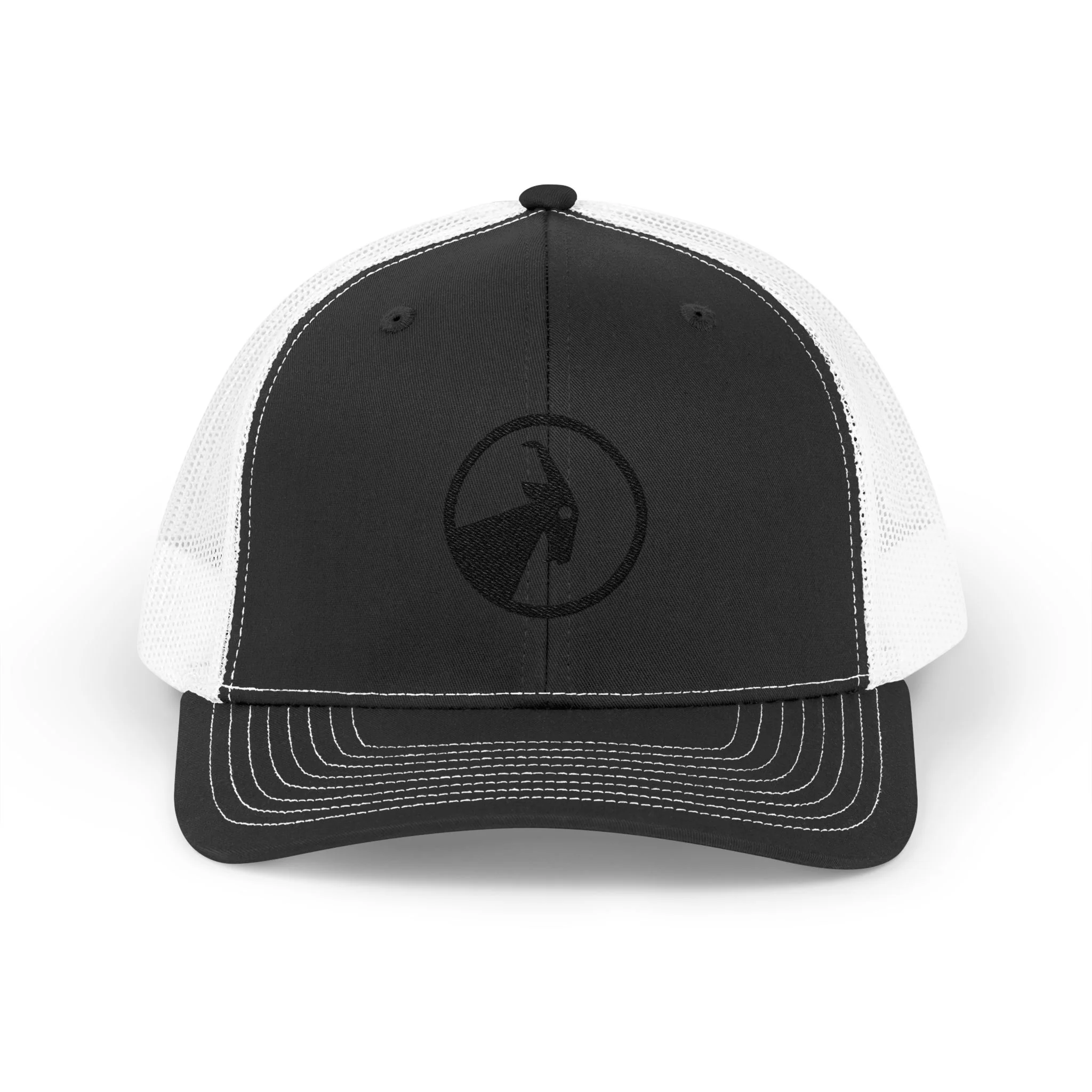 BILLY Snapback Trucker Cap (Black Goat - Embroidery) — AVAILABLE IN 8 COLORS - Image 9