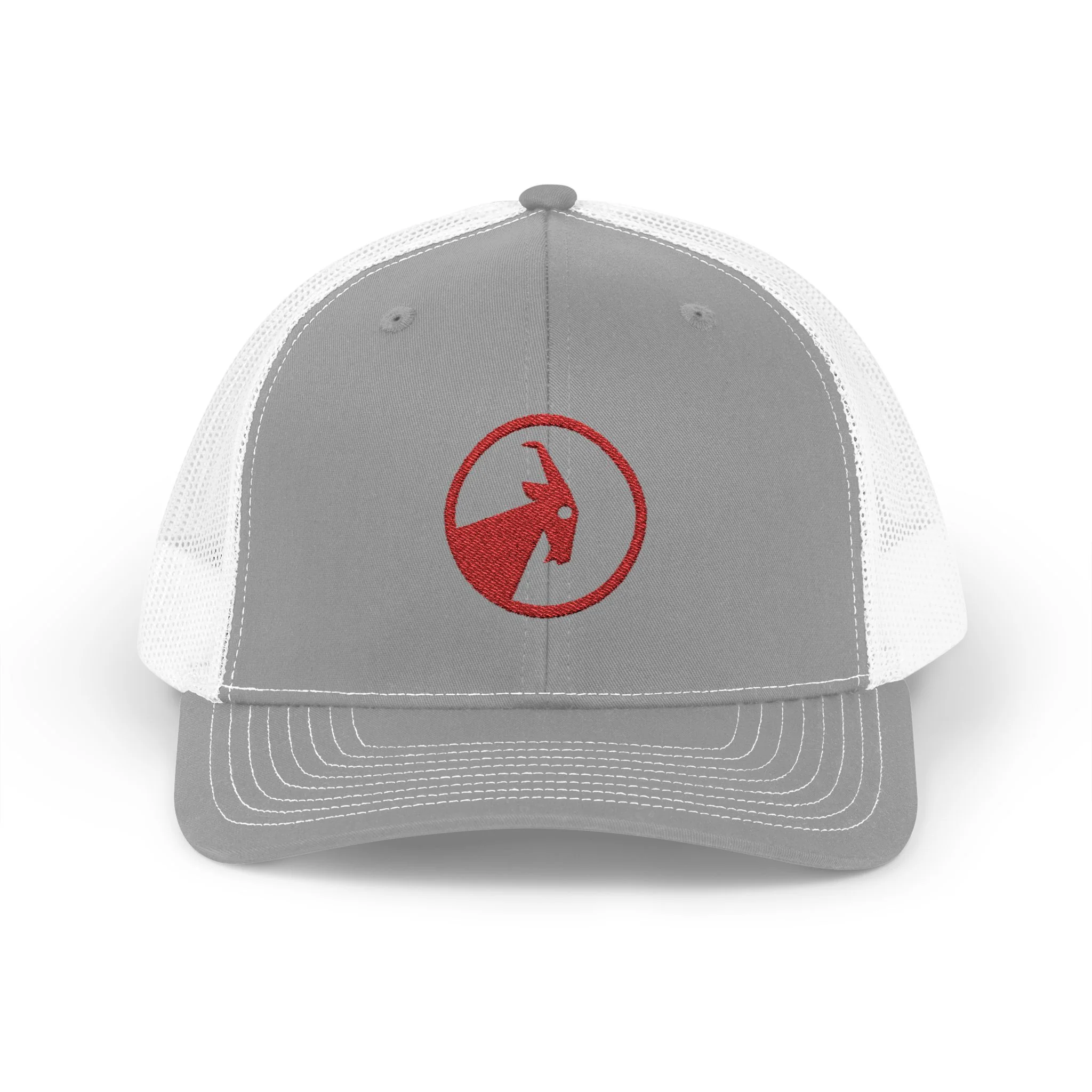BILLY Snapback Trucker Cap (Red Goat - Embroidery) — AVAILABLE IN 6 COLORS - Image 3
