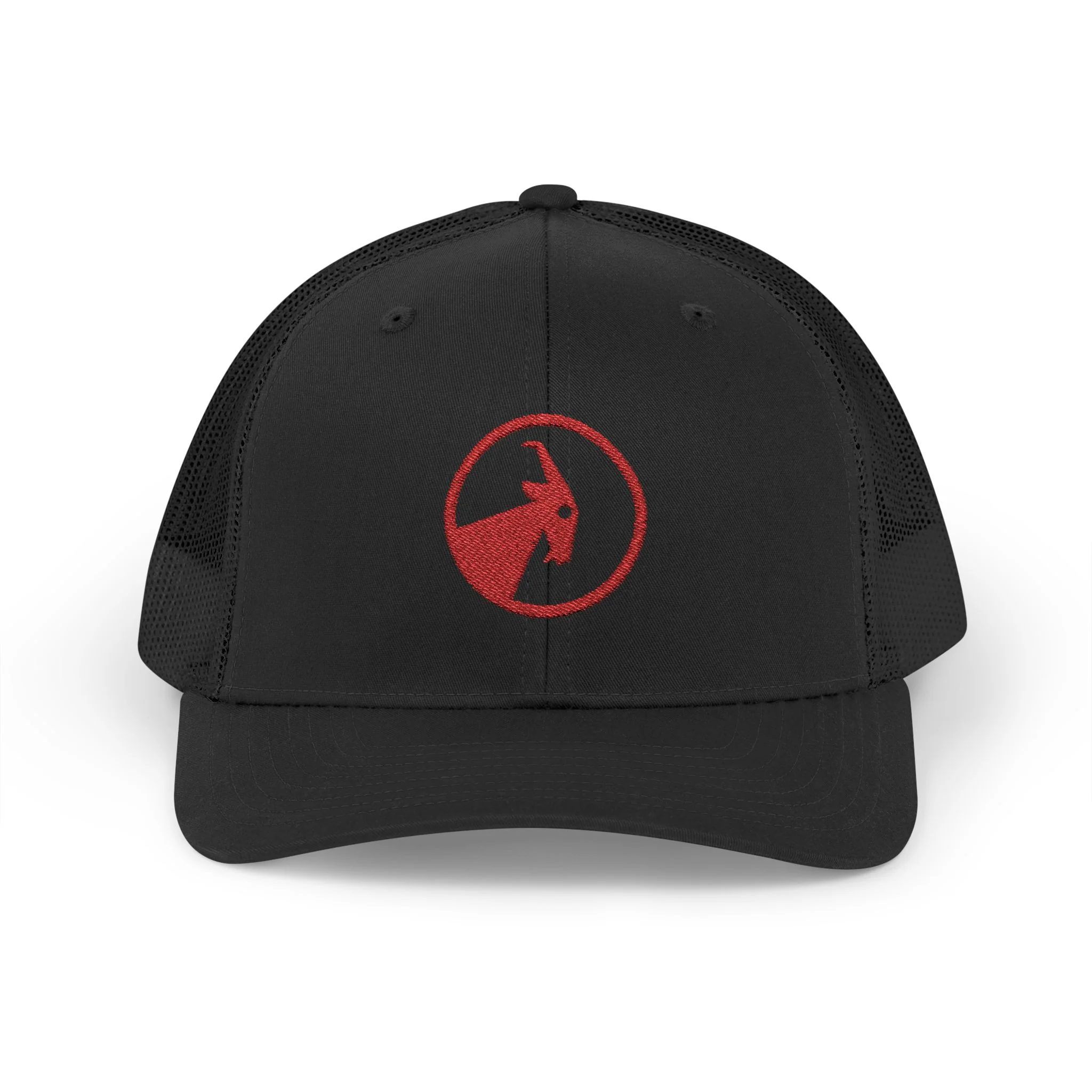 BILLY Snapback Trucker Cap (Red Goat - Embroidery) — AVAILABLE IN 6 COLORS - Image 5
