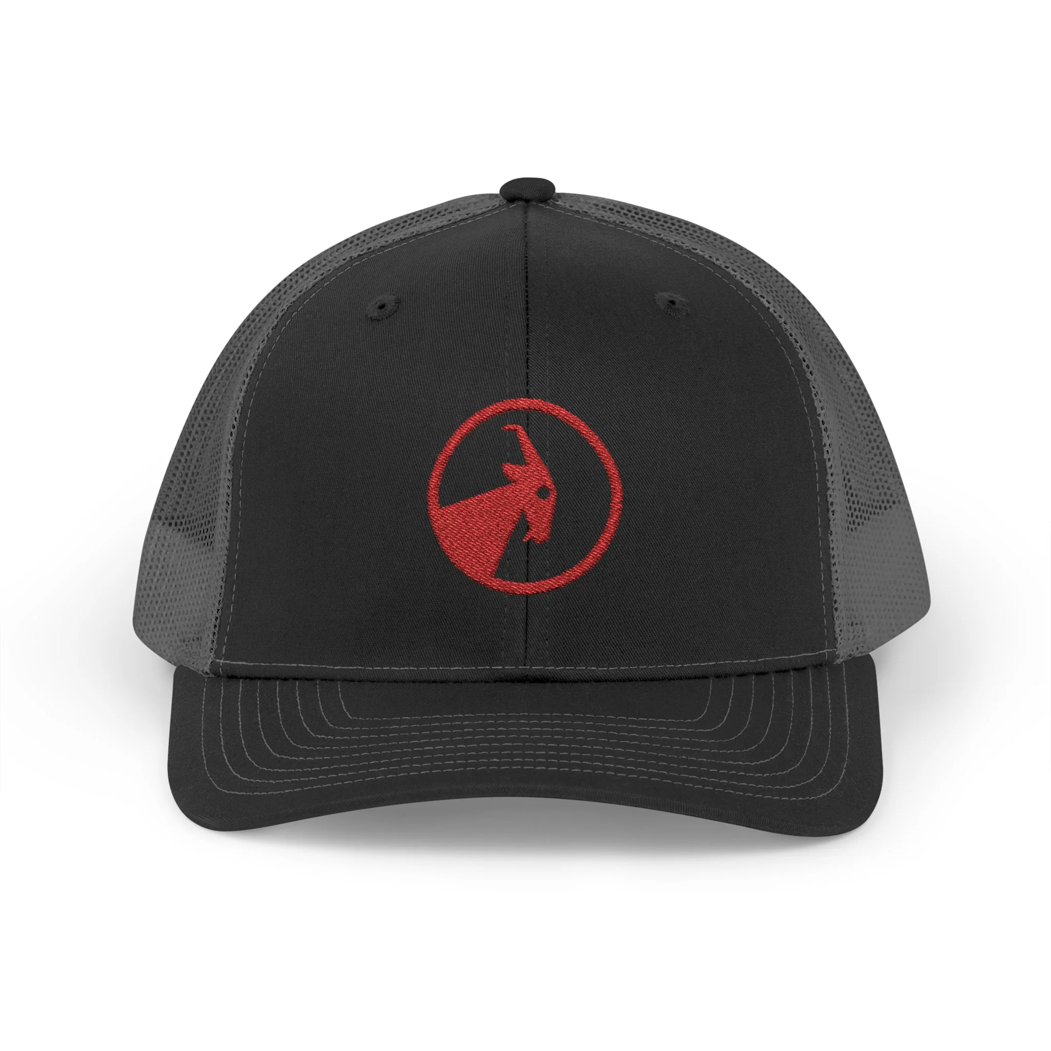 BILLY Snapback Trucker Cap (Red Goat - Embroidery) — AVAILABLE IN 6 COLORS - Image 7