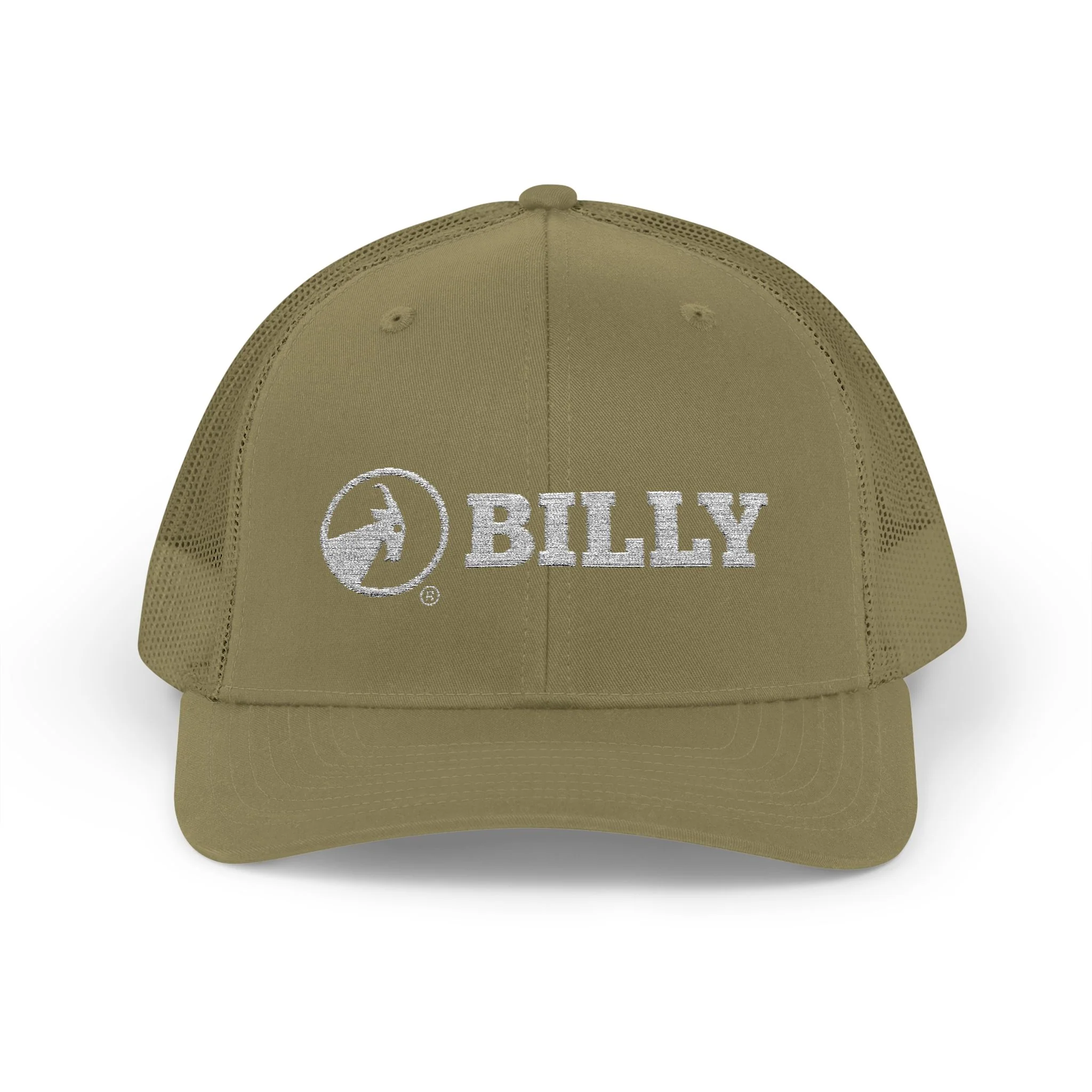 BILLY Snapback Trucker Cap (White Horizontal Logo - Embroidery) — AVAILABLE IN 8 COLORS - Image 13
