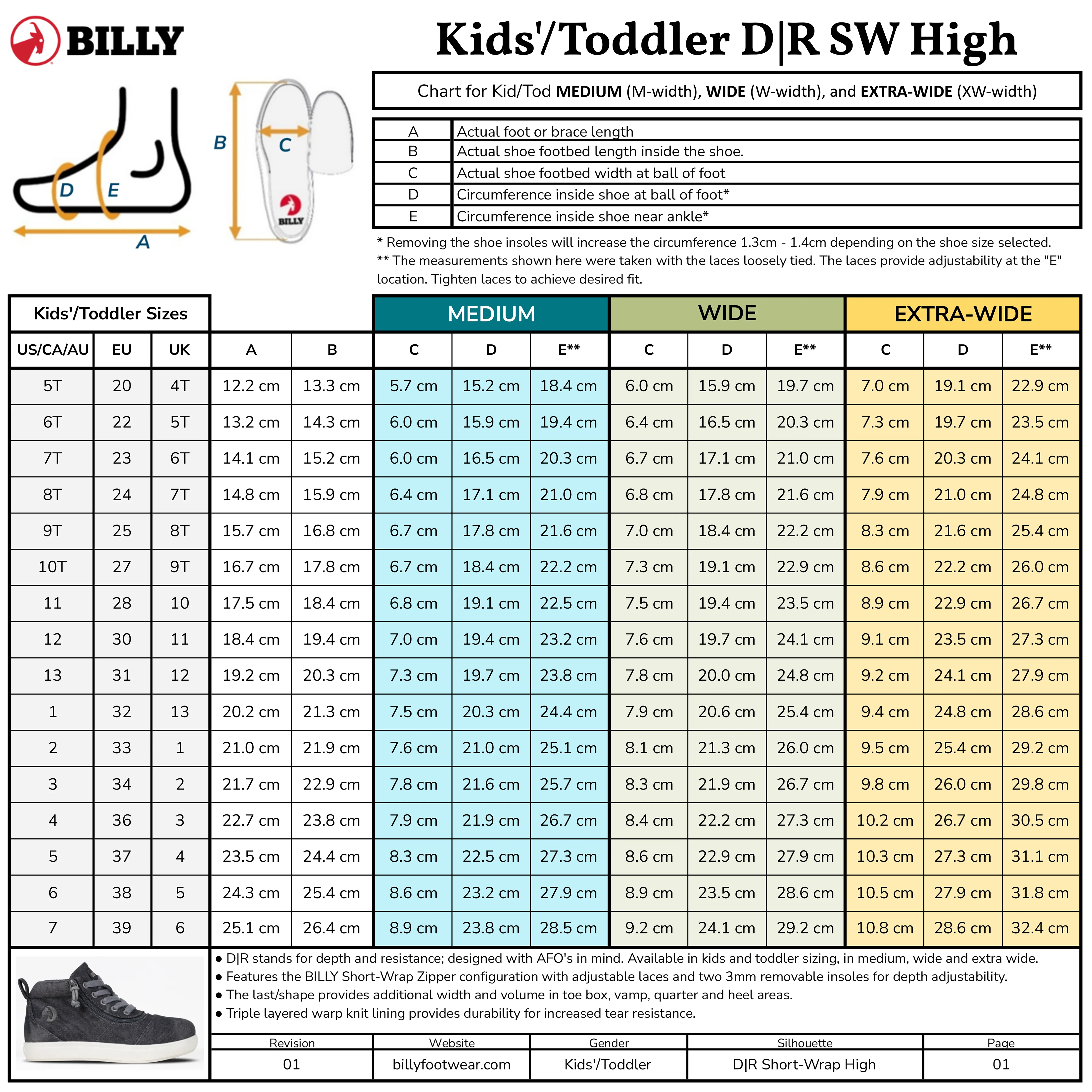 Black to the Floor BILLY D|R II Short Wrap High - Image 7