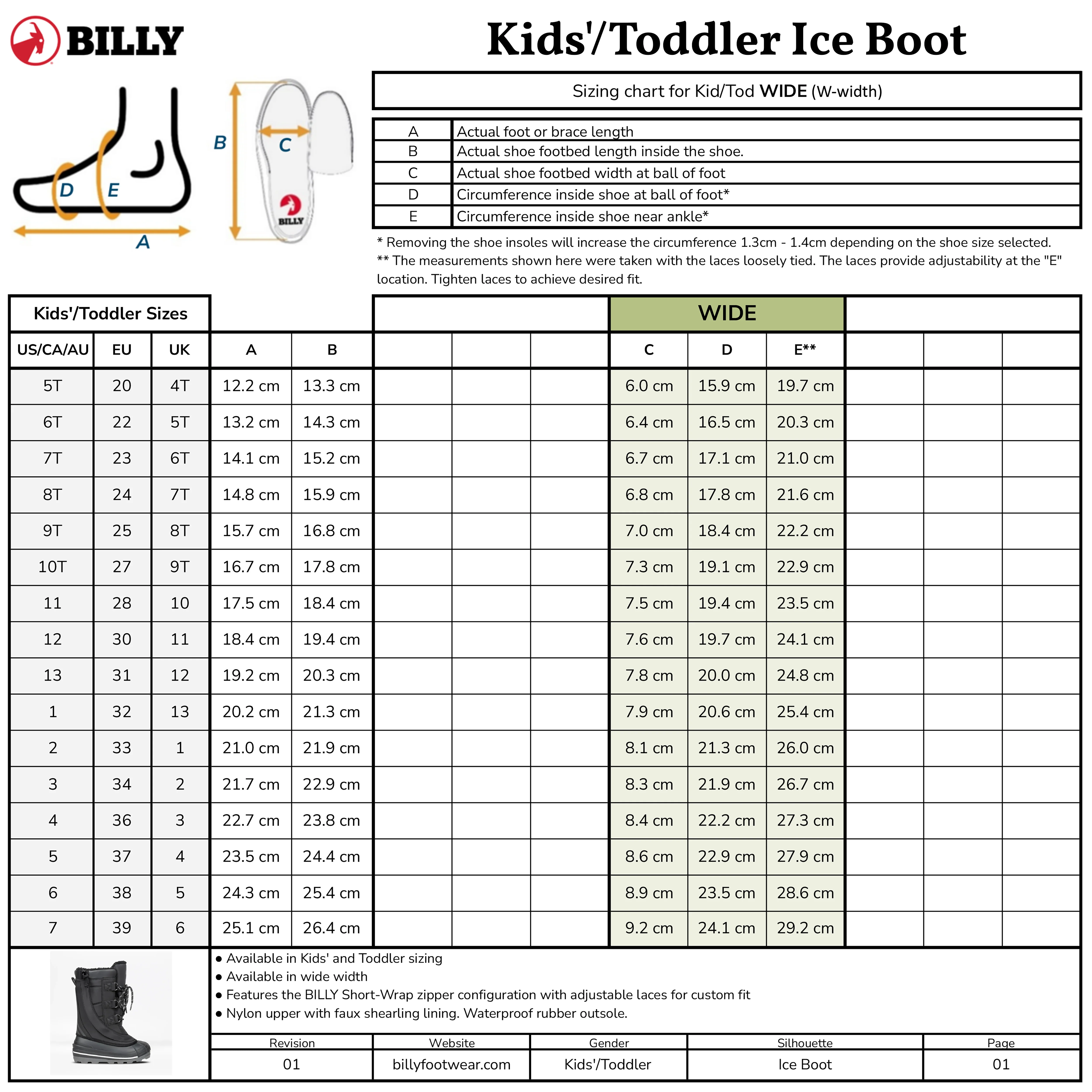 Black BILLY Ice Boot - Image 6