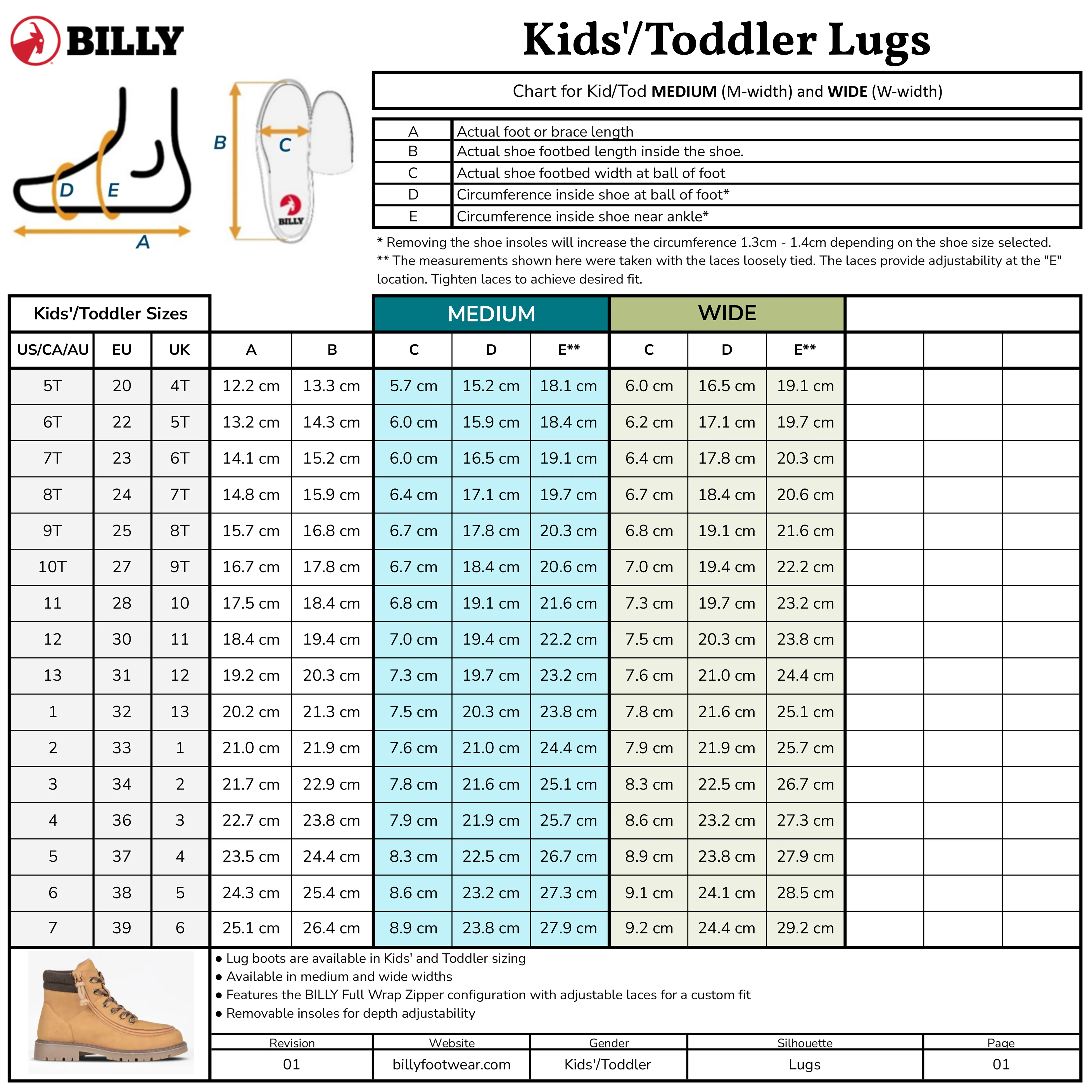 FINAL SALE - Black BILLY Lug II - Image 6