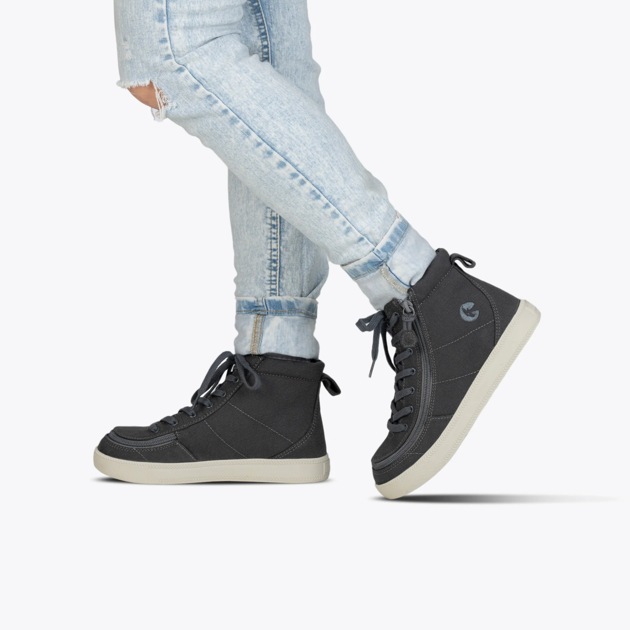 Charcoal/White BILLY Classic Lace High - Image 6
