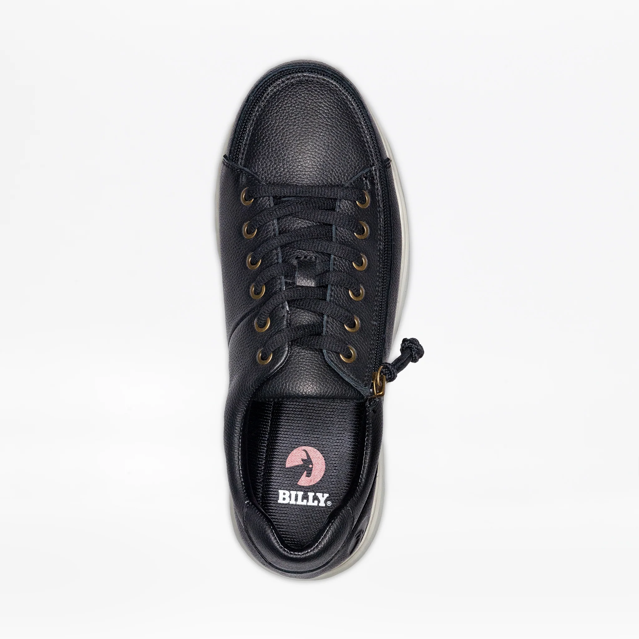 SALE - Men's Black Leather BILLY Comfort Low - Image 3