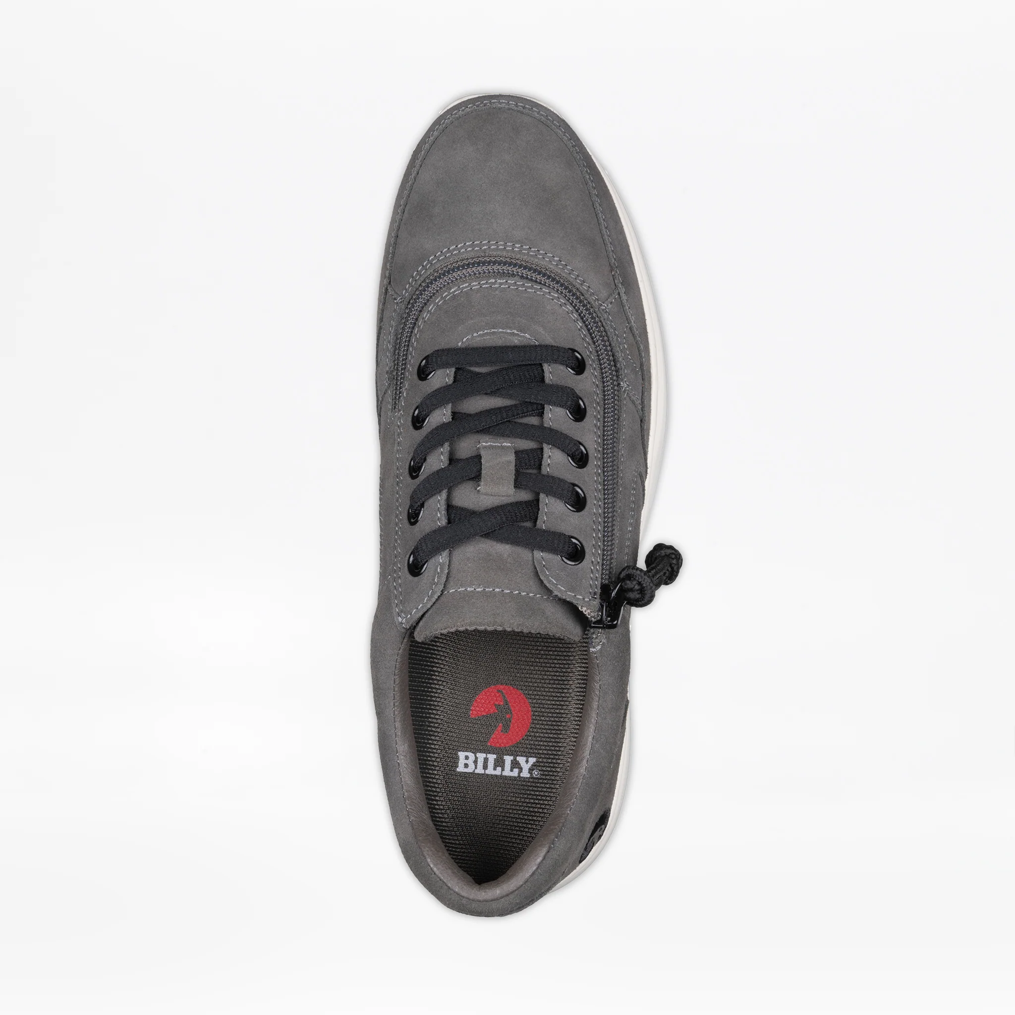 FINAL SALE - Men's Grey Suede BILLY Comfort Jogger - Image 3