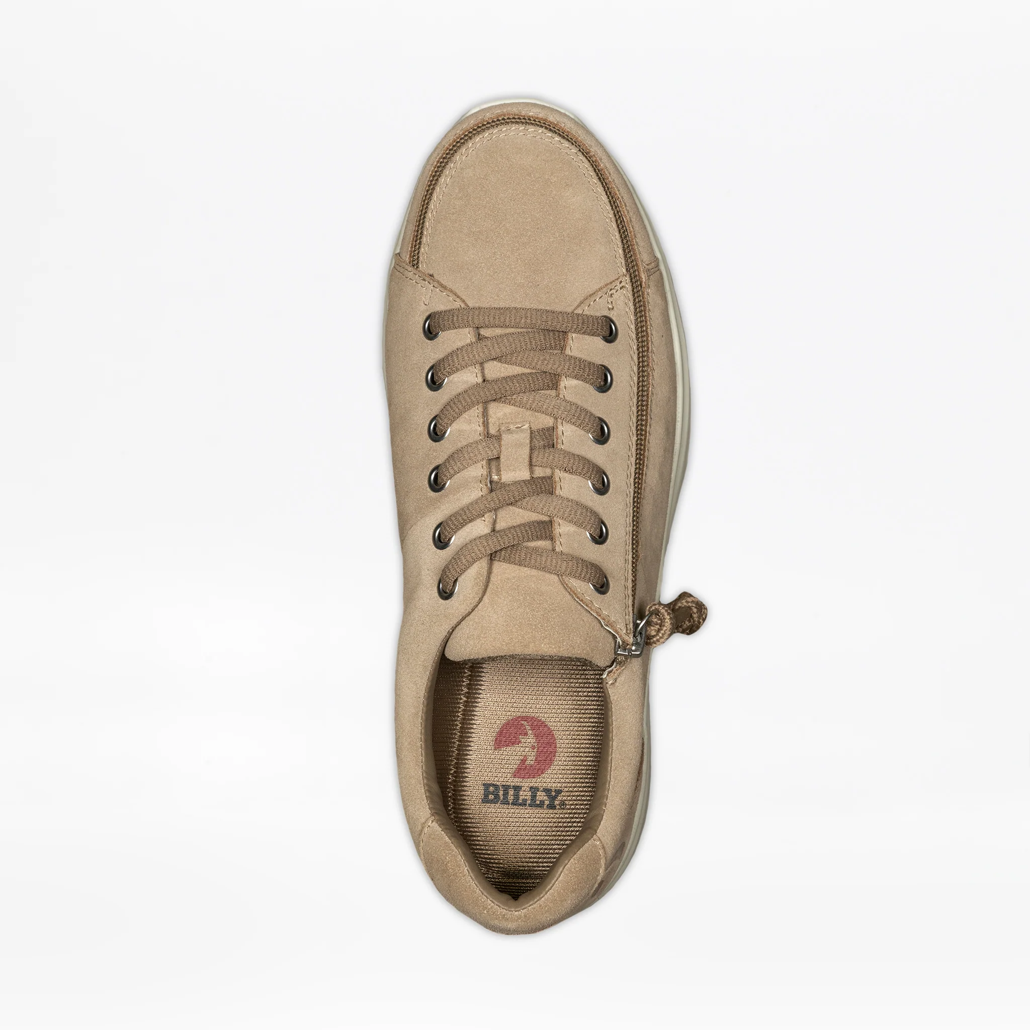 SALE - Men's Tan Suede BILLY Comfort Low - Image 3