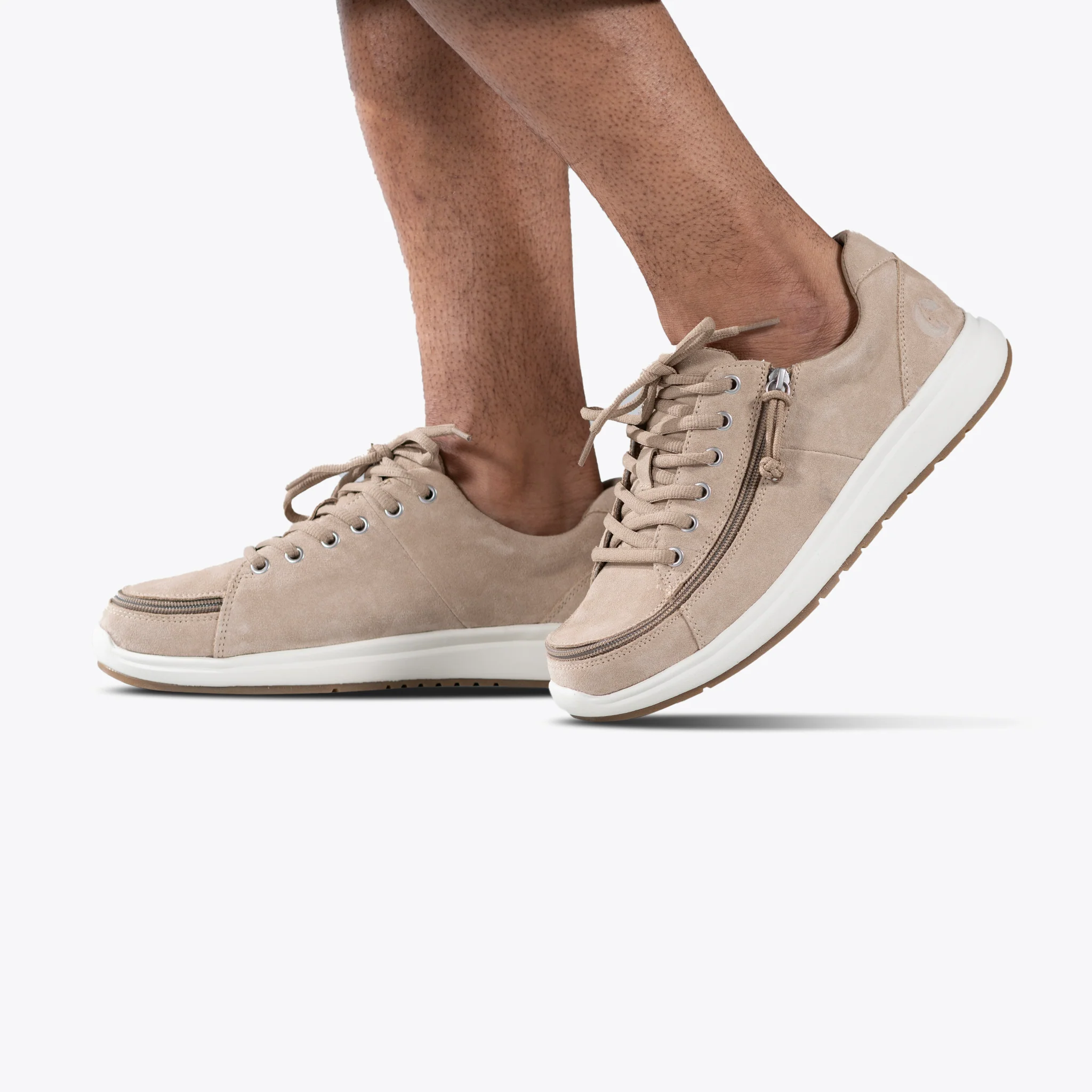 SALE - Men's Tan Suede BILLY Comfort Low - Image 6