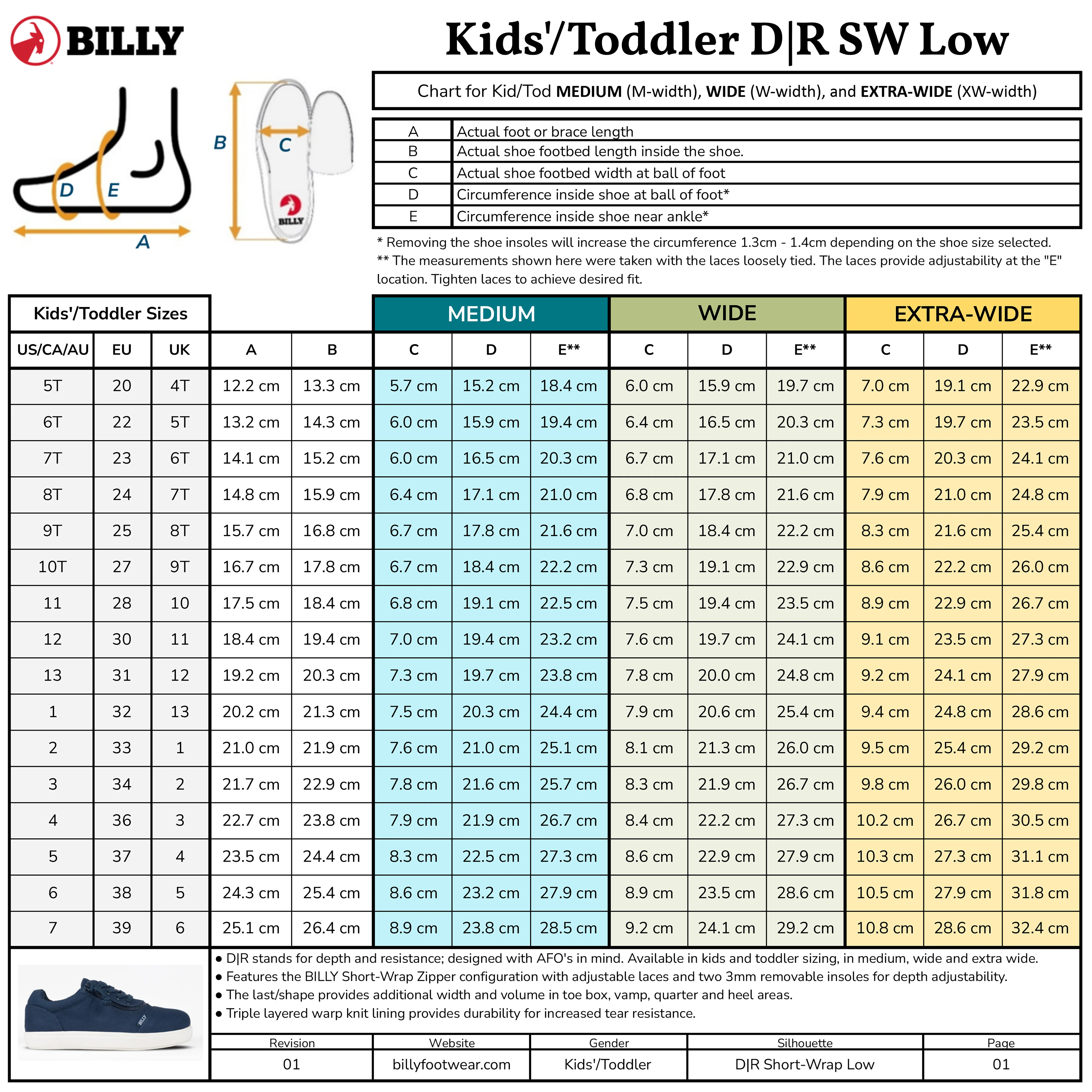 SALE - Dark Grey BILLY D|R II Short Wrap Low - Image 7