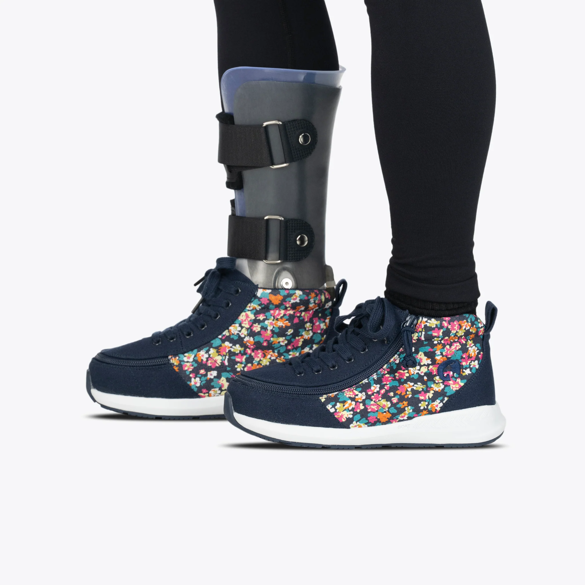 Navy Floral BILLY Goat Classic High - Image 6