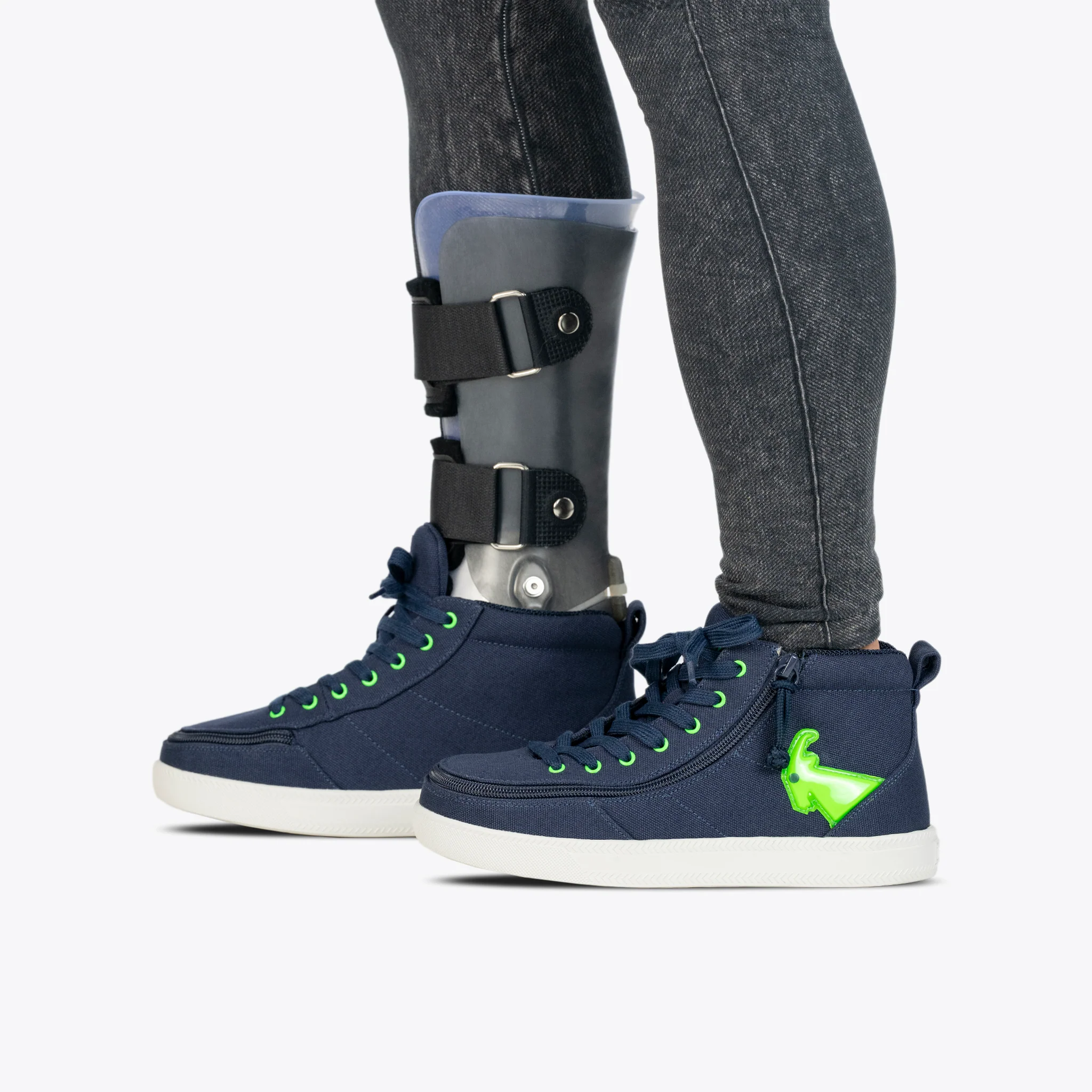 Navy/Green Light Ups BILLY Classic D|R High - Image 6