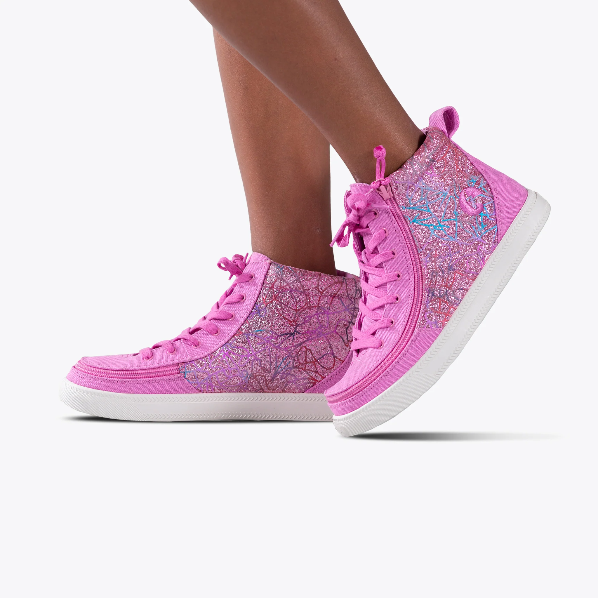 SALE - Pink Print BILLY Classic Lace High - Image 6