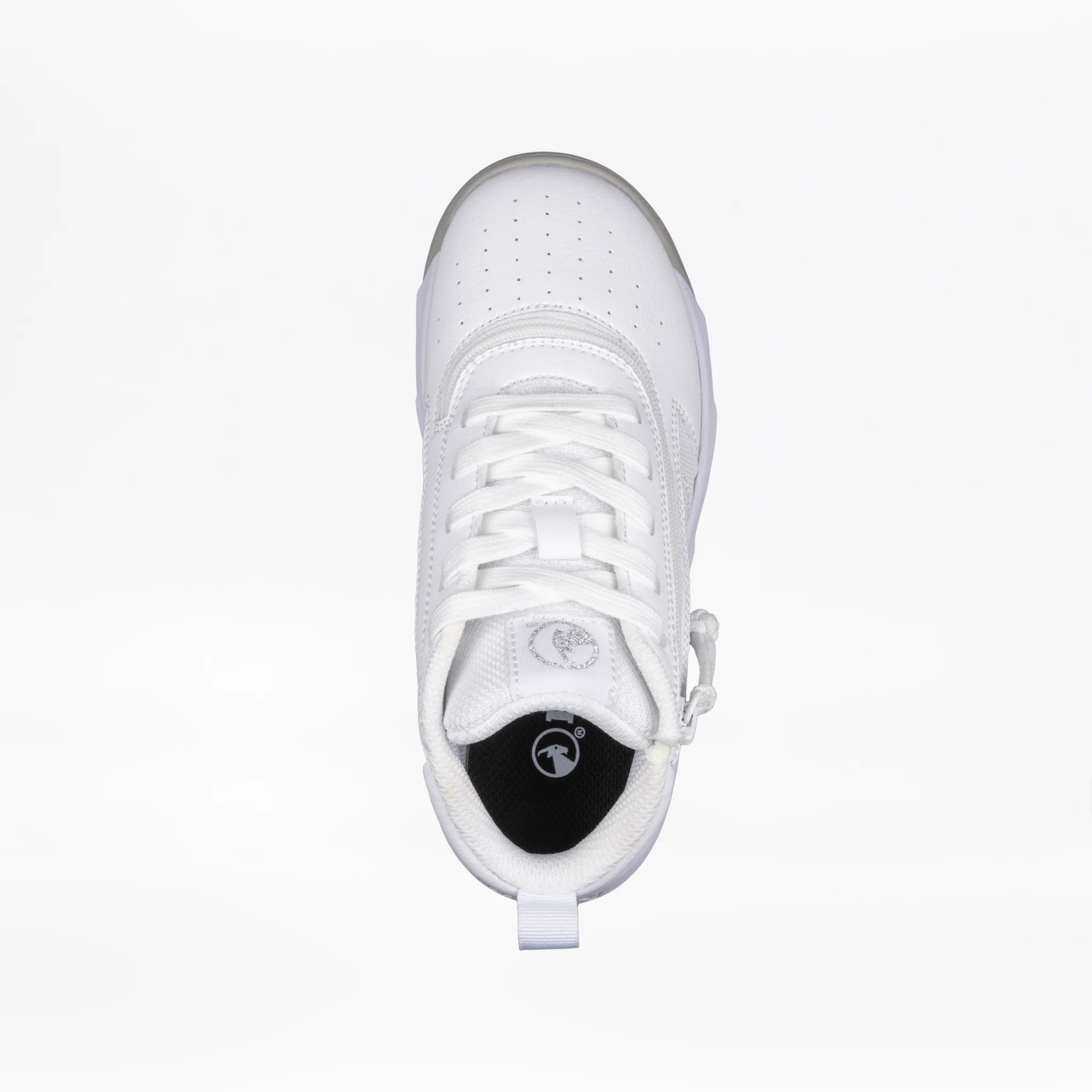 FINAL SALE - White BILLY Sport Hoop Athletic Sneakers - Image 3