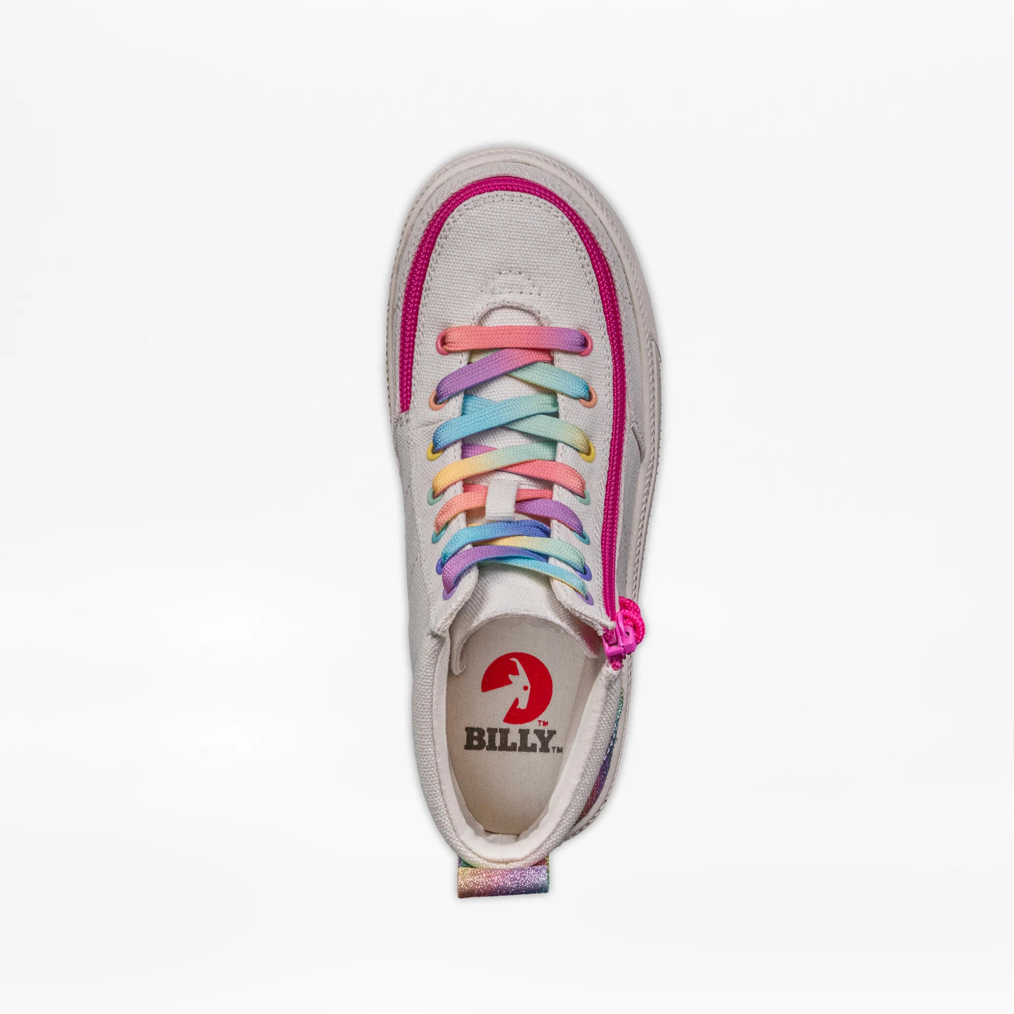 SALE - White Rainbow BILLY Classic Lace High - Image 3