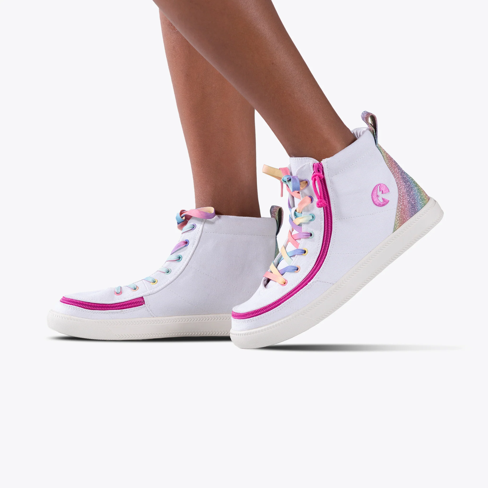 SALE - White Rainbow BILLY Classic Lace High - Image 6