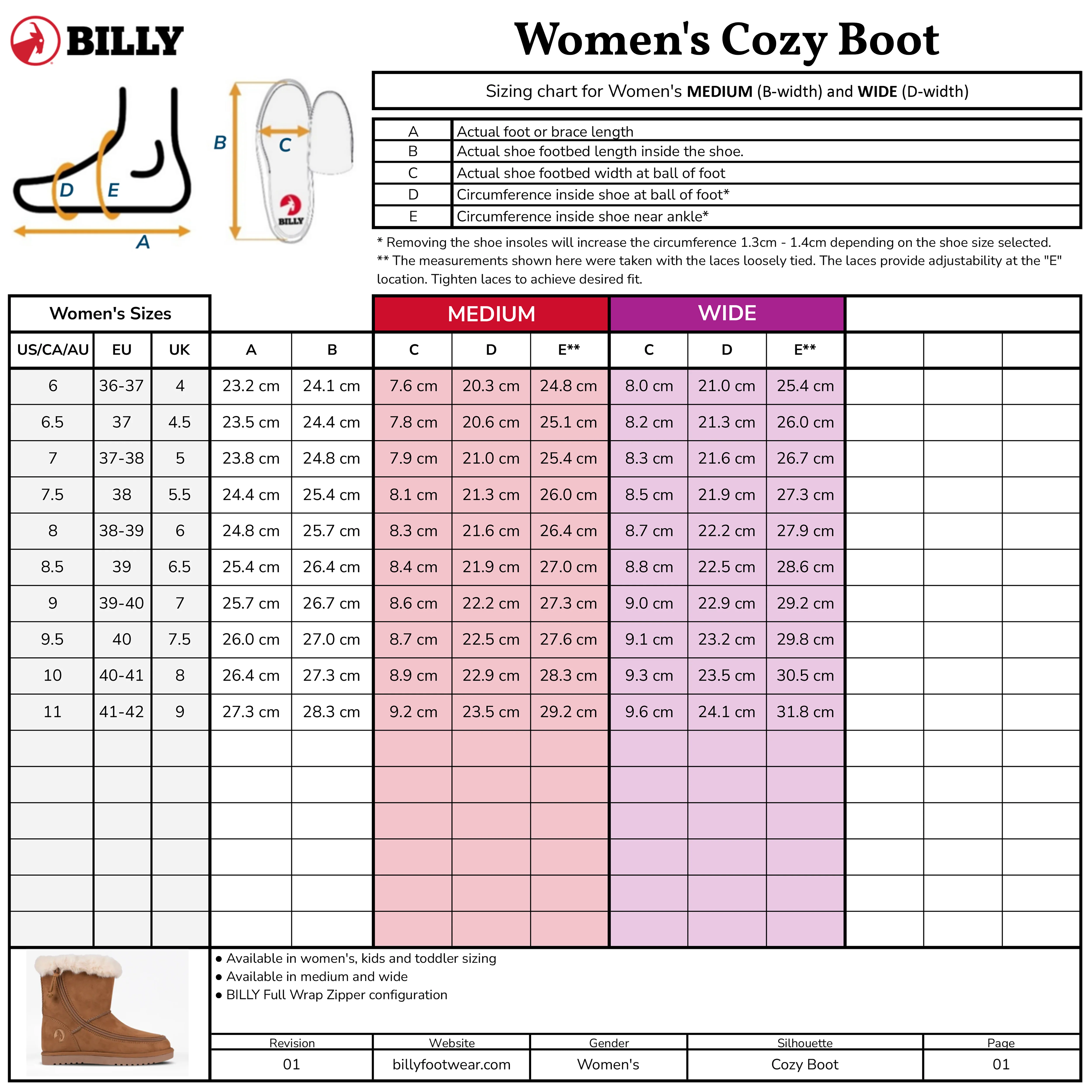 Women's Chestnut BILLY Cozy II - Image 7