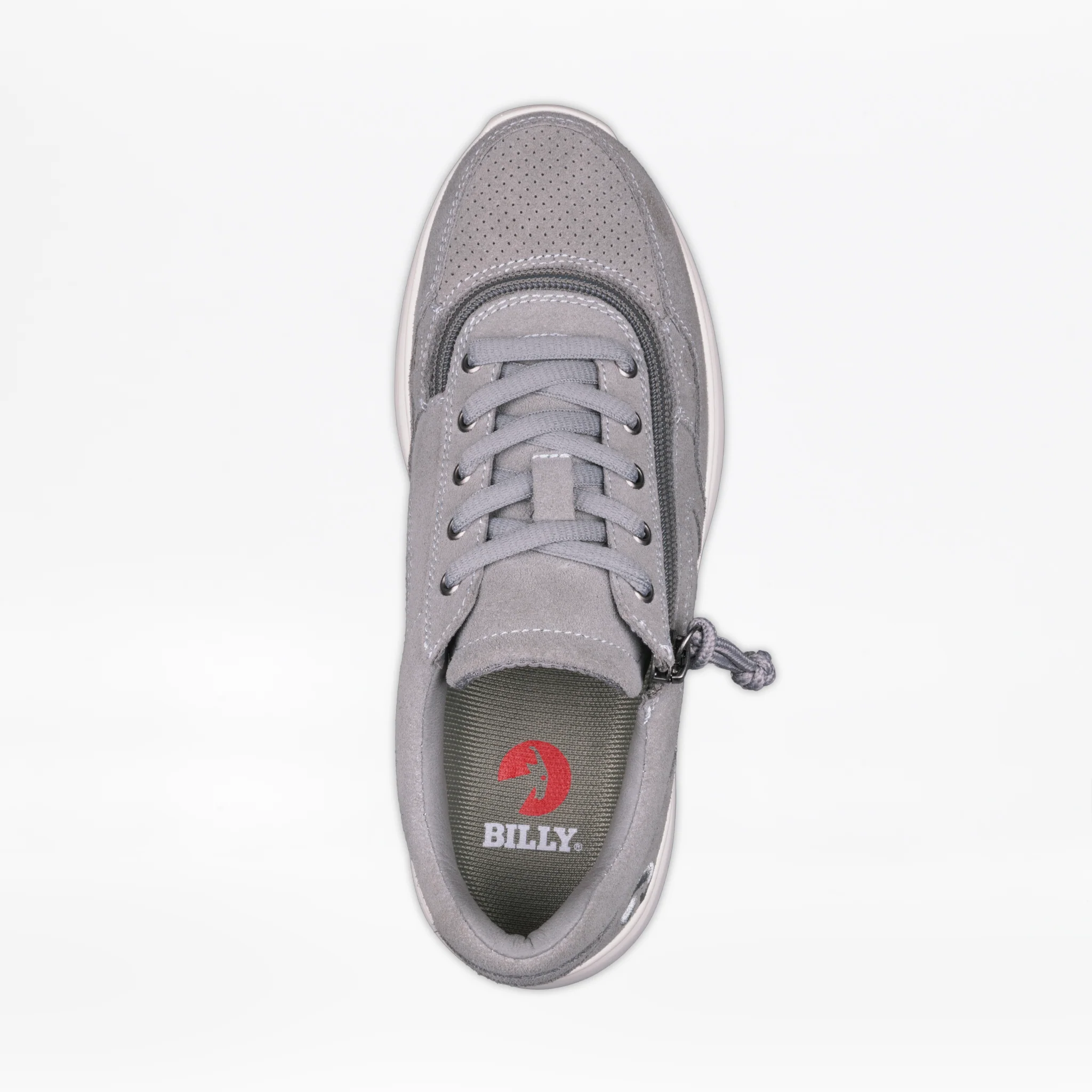 FINAL SALE - Women's Grey Suede BILLY Comfort Jogger - Image 3