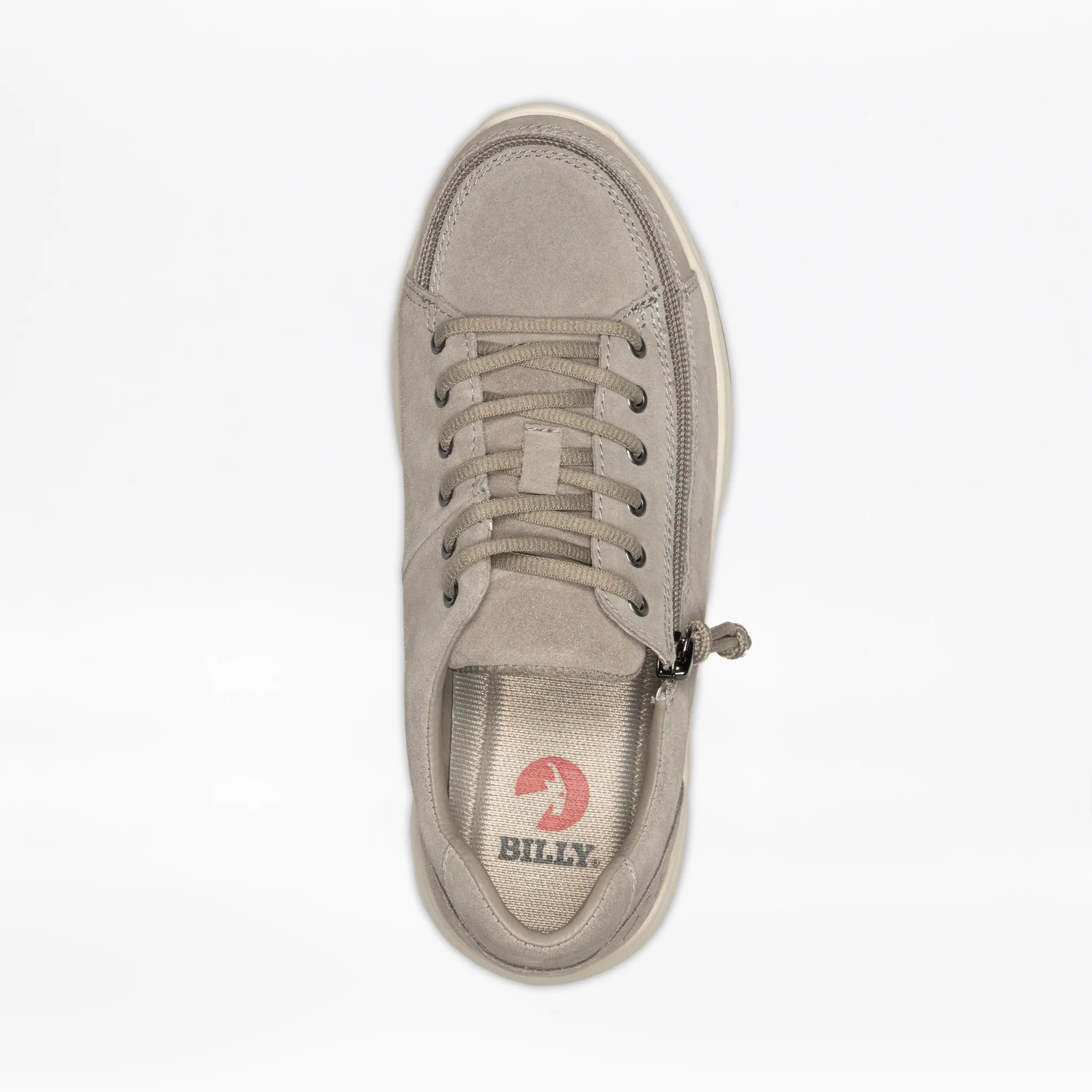 FINAL SALE - Women's Grey Suede BILLY Comfort Low - Image 3